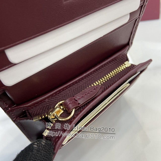 Gucci專櫃古馳最新款飾熊貓細節GG迷你錢包 jh2026型號：818767